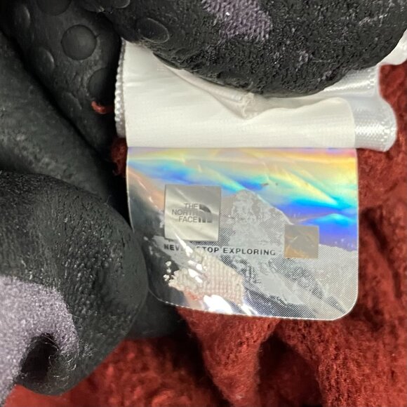 The North Face Hoodie Men's Medium Brick Red Bear Pullover Drawstrings Outdoors - Picture 7 of 10